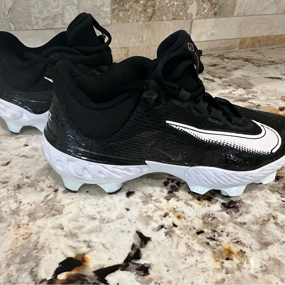 Kids Black and White Athletic Shoes